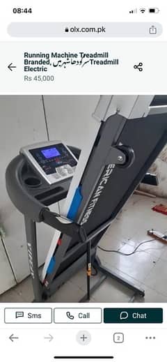 Treadmill Running machine electric 03007227446 0