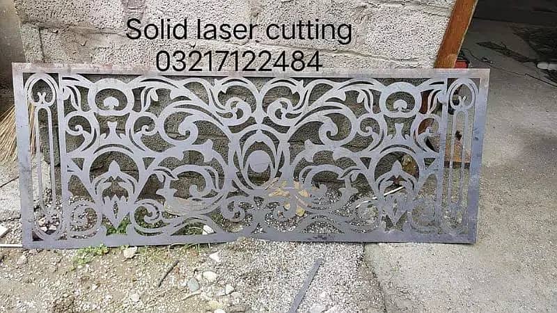 CNC (JEL) laser cutting and for gates railings etc 1