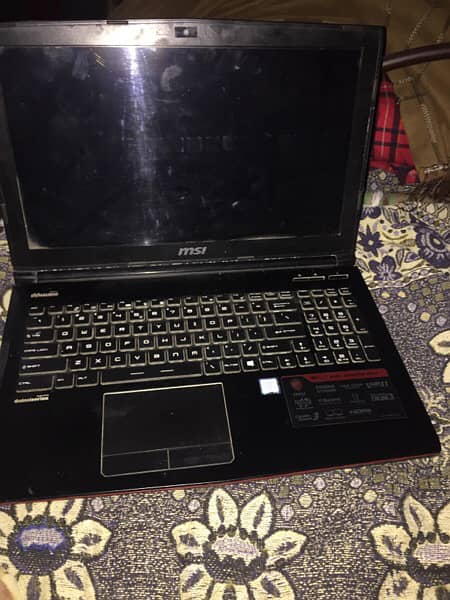 MSI Core i7 6th Gen GTX 960 Gaming laptop 8