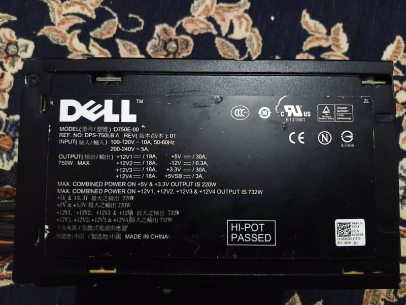 Dell 750w PSU 0