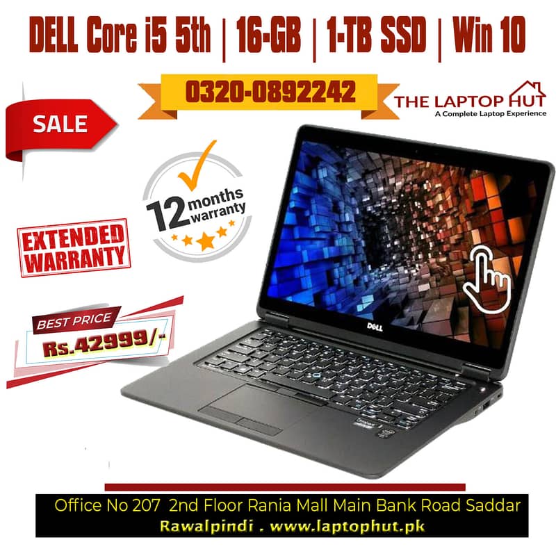 Dell Slim Laptop | 8-GB || 128-GB SSD | 3-Hr Battery |6 Months Waranty 5