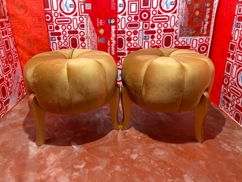 chair / stool pair/mora stool (Molty foam )(10 years warranty 1