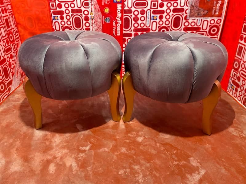 chair / stool pair/mora stool (Molty foam )(10 years warranty 2