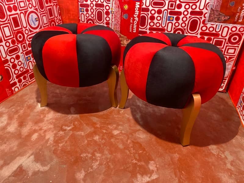 chair / stool pair/mora stool (Molty foam )(10 years warranty 8