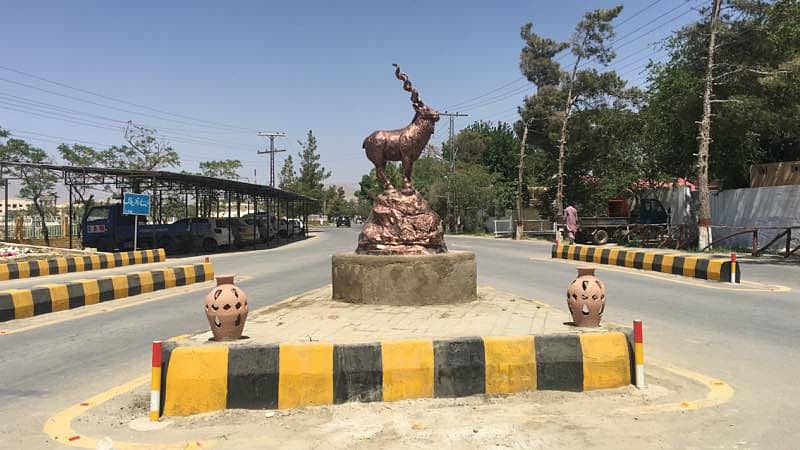Markhor Ibex Statue and sculpture 3