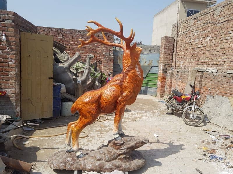 Markhor Ibex Statue and sculpture 5