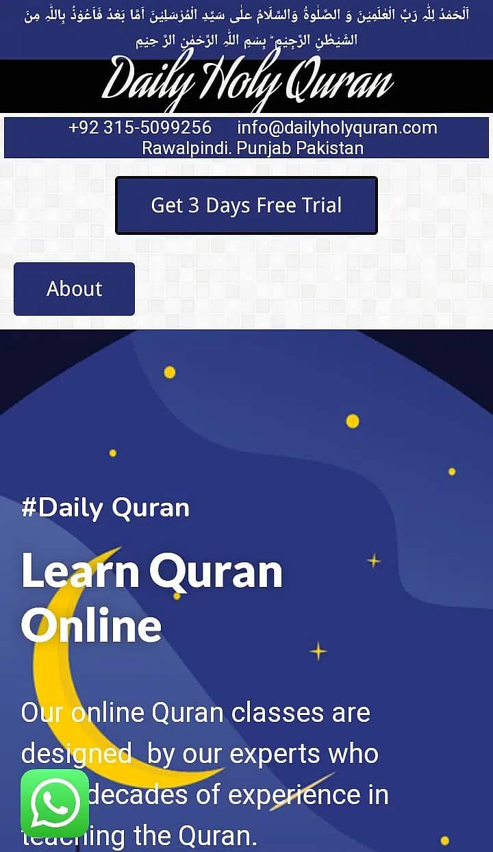 Online Quran Tutor, Tafseer & Tarjuma, Quran Teacher Online Classes 1