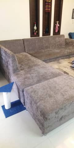 7 seater L shaped sofa