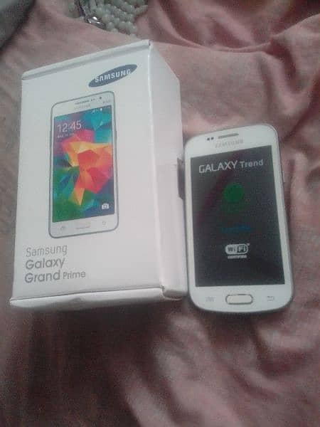 Sumsung galaxy trand iii mobile for sale just open box 0