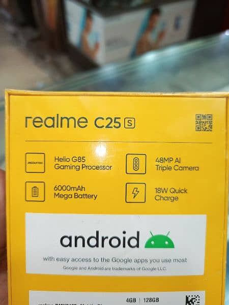 Realme C25s, box pack, non active 1