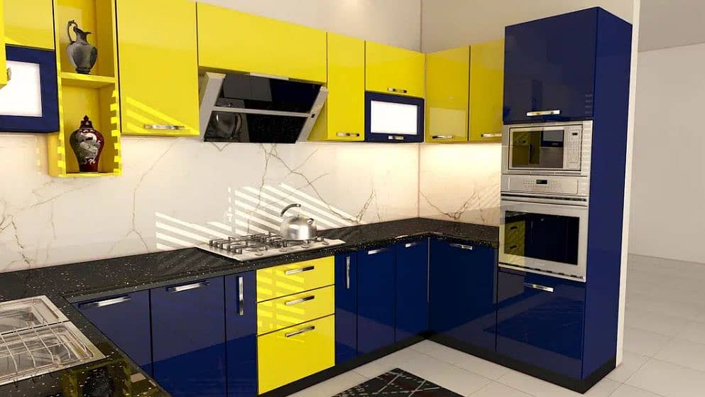 high quality kitchen cabinet make in johar and renovation construction 1