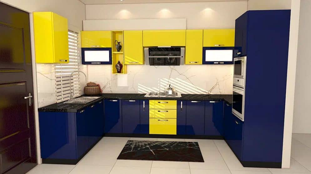 high quality kitchen cabinet make in johar and renovation construction 2