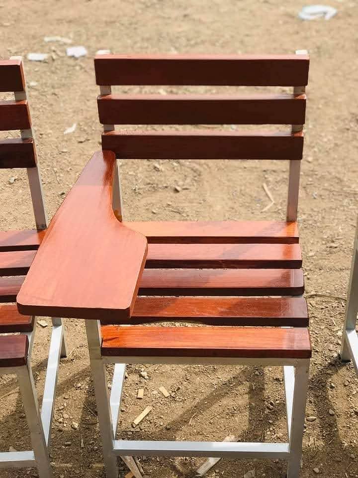 PLASTIC , WOODEN SCHOOL , STUDENT FURNITURE STUDY CHAIRS , TABLES 10