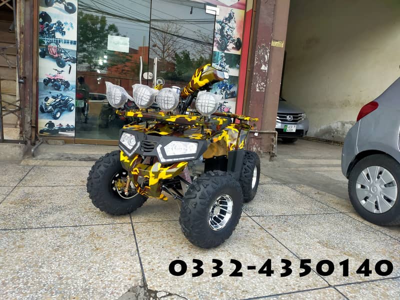 150cc Luxury Sports Allowy Rim Atv Quad Bike Deliver In All Pakistan 0