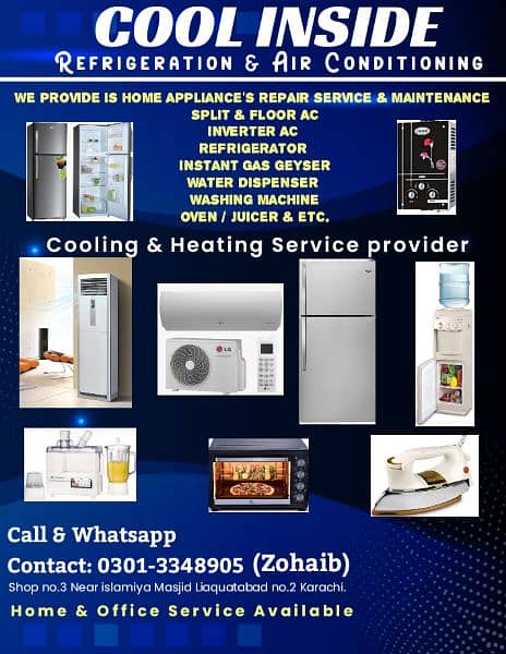 Fridge & AC Maintenance 0