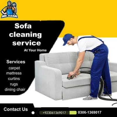 Mr. clean sofa cleaning washing currtain mattrs Rugs and home services