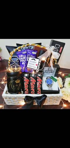 Custamized gift baskets available