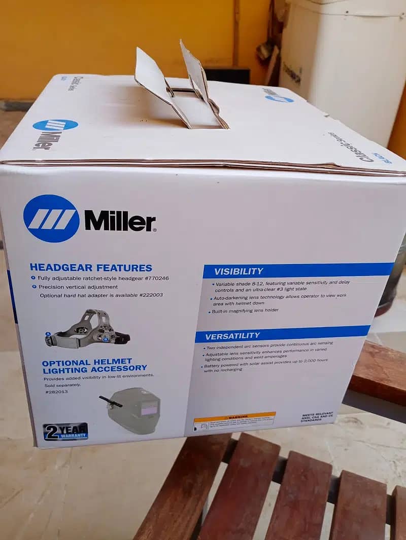 Helmet for welders - Miller Original - New Box Packed 2