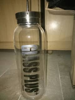 Steel bottle & glass bottle