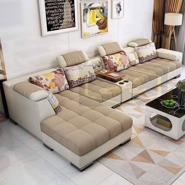 new ten seater sofa with four stools 9