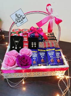 Custamized gift box and baskets available
