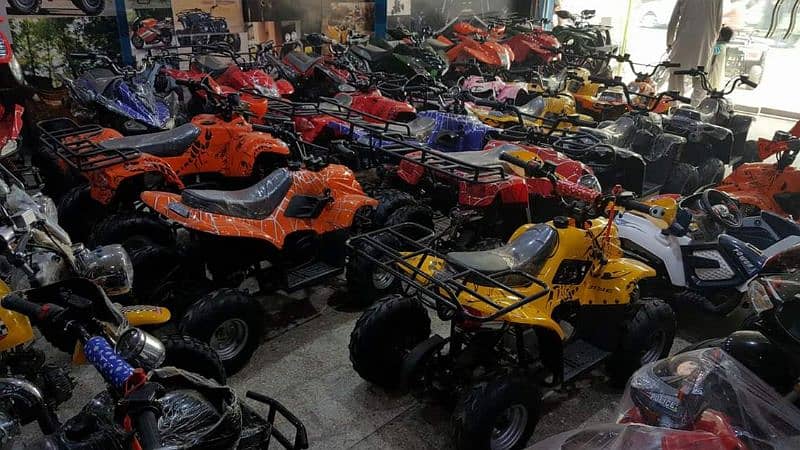 new stock atv quad 4wheels delivery all Pakistan 5