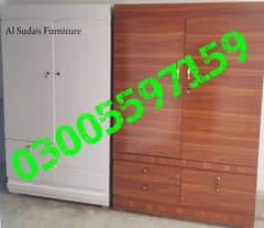 wardrobe 2 door hanger almari desgn showcase furniture home cupboard