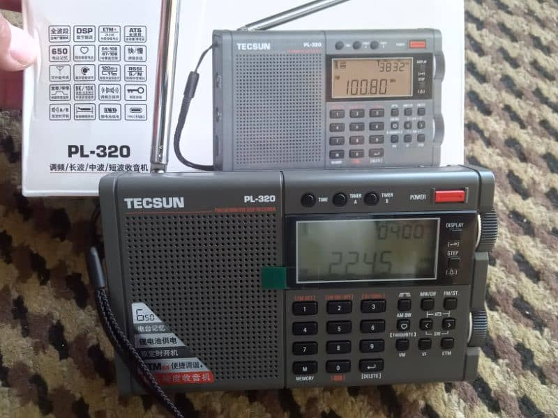 Tecsun PL-320 Digital Radio Brand New with Full Box 3