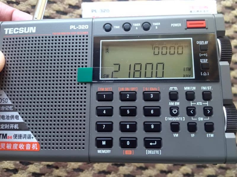 Tecsun PL-320 Digital Radio Brand New with Full Box 0