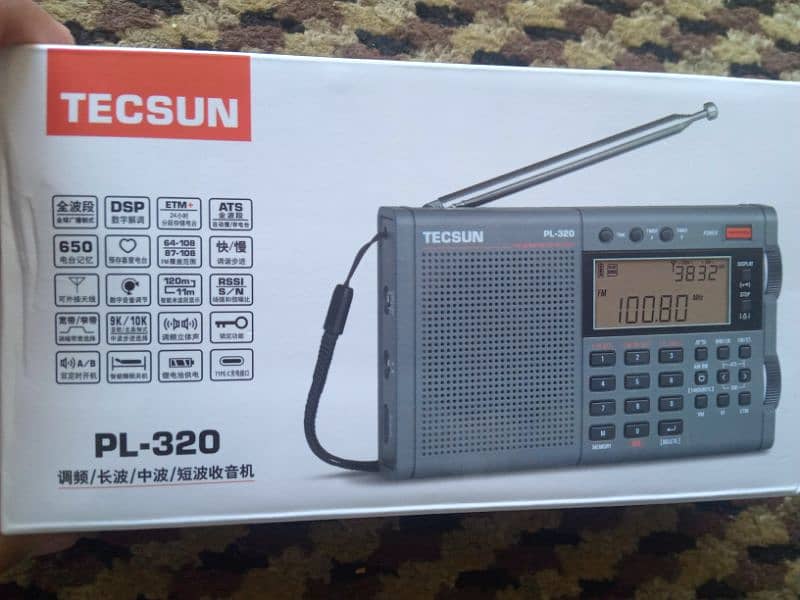 Tecsun PL-320 Digital Radio Brand New with Full Box 2