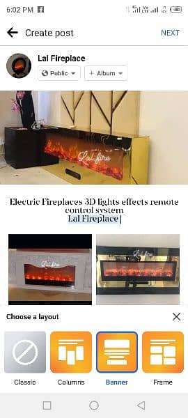 3D fireplace 0
