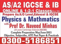 Home & Online Tuition& Group classes ,A/O level,GCE &IGCSE, 0