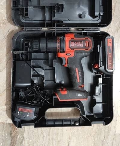 Black+Decker Wireless Cordless Rechargeable Combi Impact Drill Machine