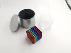 Magnetic Balls - 1000 pcs - 10 colours X 100 = 1000 pcs - card & pouch 0