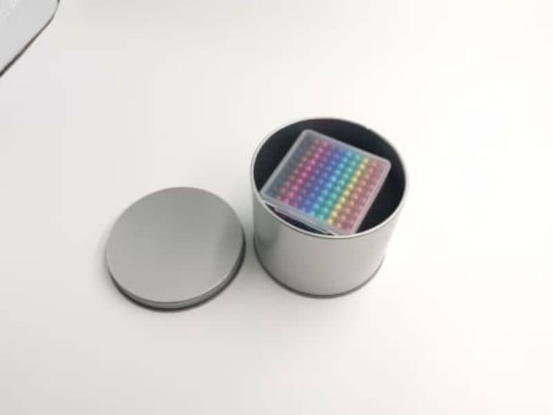 Magnetic Balls - 1000 pcs - 10 colours X 100 = 1000 pcs - card & pouch 2