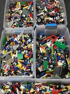 Lego mix pcs with free mini figures