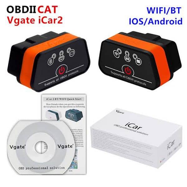 Vgate Mini Icar2 Diagnostic Tool Code Reader for Android/ 03020062817 0