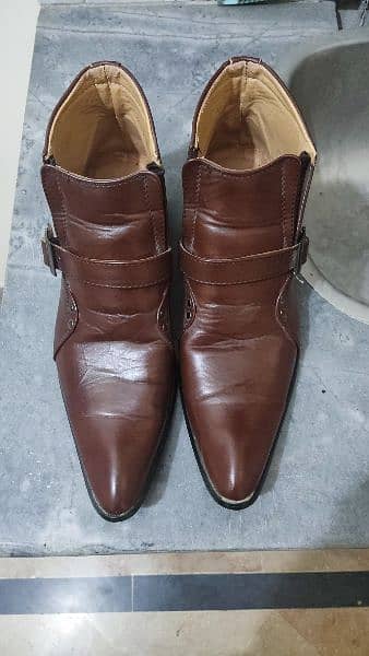 original leather boots 43 size 1