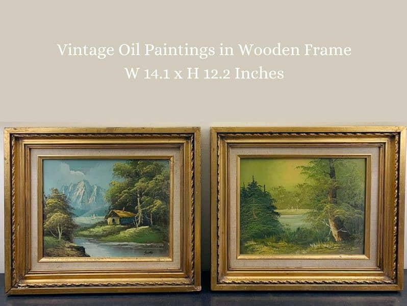 Beautiful sceneries Oil paintings, brought from UK, 0