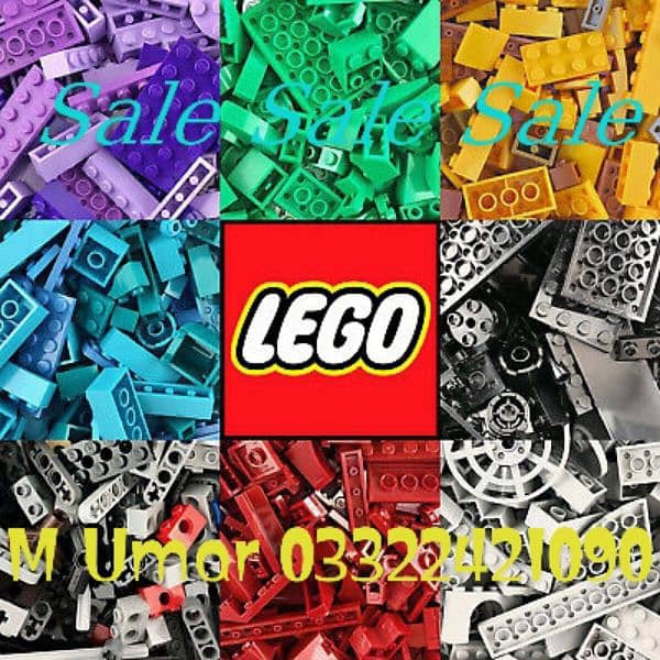 LEGO Pieces of Random Bulk Lot Brick With Accessories & Minifigures 0