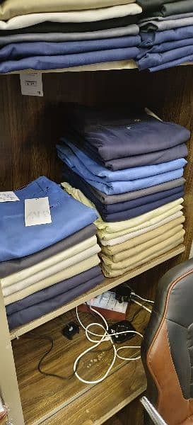 shirts trousers etc.  at RS. 600 each shop closer sale 12