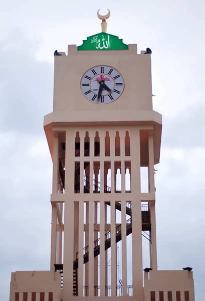 Tower clock 8
