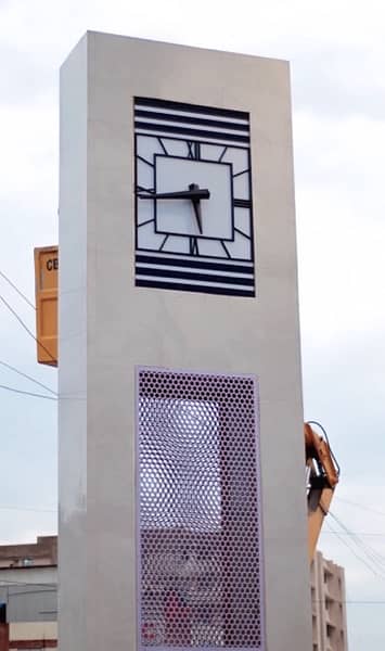 Tower clock 9