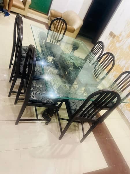 dinning table with 8 chair 2