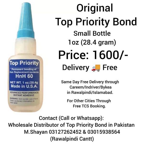 Top Priority Bond HNH60 0