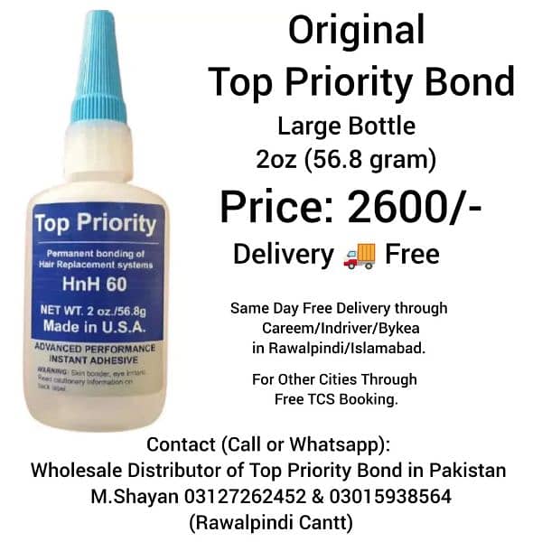 Top Priority Bond HNH60 1