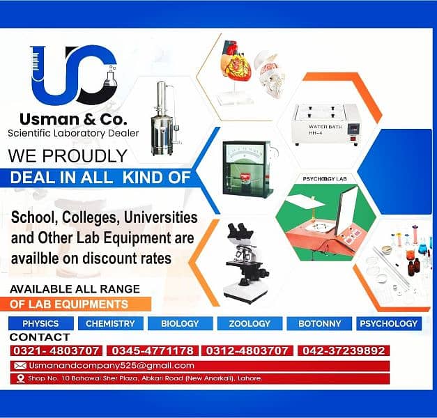 Scientific Laboratory Equipment School College Science Lab Psychology 0