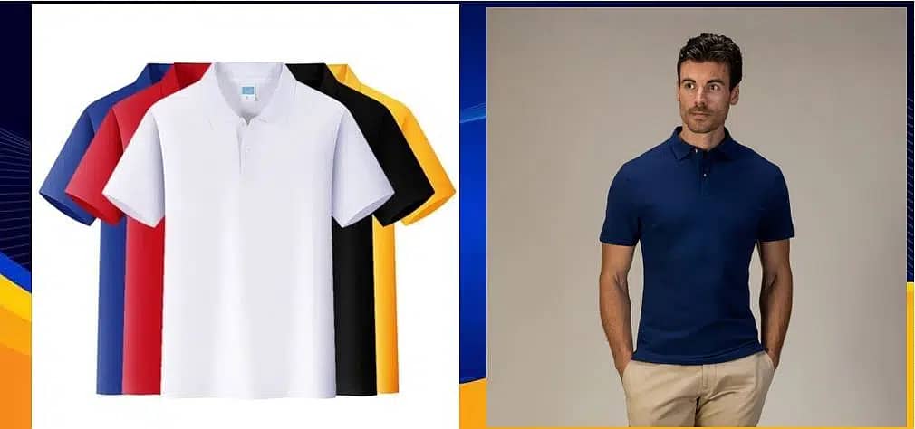 Tshirt customize manufacture wholesaler Dry fit pk cotton 2 polo shirt 0
