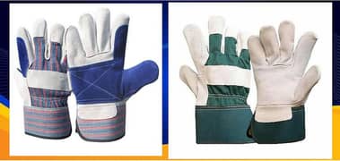 Gym Working double palm Labour gloves safety hand construction tillman
