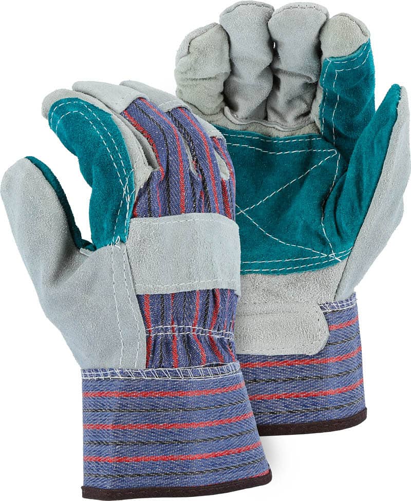 Gym Working double palm Labour gloves safety hand construction tillman 2